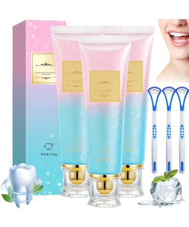 You Toothpaste, You Whitening Toothpaste, Niacinamide Whitening Toothpaste, Whitening Toothpaste, Fresh Breath Toothpaste, Complete Care Toothpaste (3pcs)