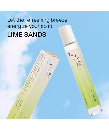 Skylar Lime Sands Eau de Perfume - Hypoallergenic & Clean Perfume Women & Men Vegan & Safe for Sensitive Skin - Woody Citrus Perfume with Notes of Lime Sea Salt & Coconut Water - (10mL /0.33 Fl oz) - Buy Online on GoSupps.com