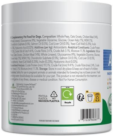 Vets Best Daily Soft Chews for Adult Dogs - 180 Chews | Premium Dog Supplements - International Shipping Available - Buy Online on GoSupps.com
