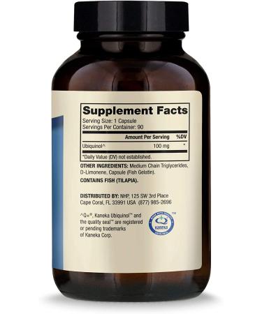 Dr. Mercola Ubiquinol 100 mg - 90 Capsules for Heart Health & Energy Boost - Buy Online on GoSupps.com