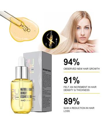 Purc Hair Growth Oil for Natural Hair Density - 2PCS Set for Women & Men - Buy Online on GoSupps.com