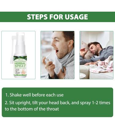 Herbal Lung Cleaning Spray - 3 x 30ml | Our-Lyard Herbal Repair Spray for Lung Health - Buy Online on GoSupps.com