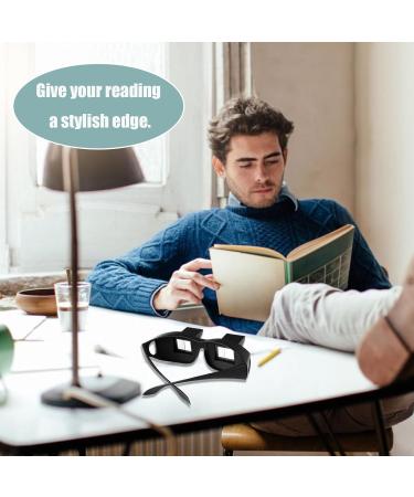 1 piece lazy glasses for maximum protection of eyes neck and shoulders prism glasses inverted goggles lying down tv glasses for watching tv on bed home beach rabbi prism glasses horizontal glasses - Buy Online on GoSupps.com