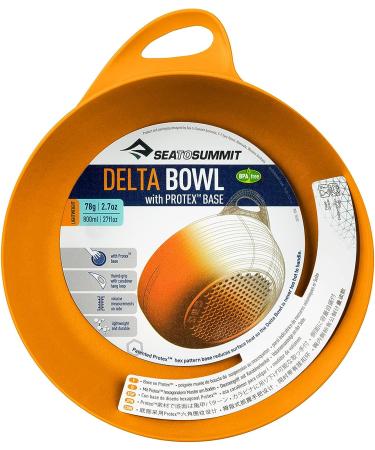 Sea to Summit Delta Bowl - Orange | Lightweight & Durable Camping Bowl - Buy Online on GoSupps.com