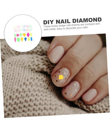 COHEALI 1 Box Diy Diamond Nail Art Set Manicure Beads Nail Charms Nail Art Rhinestones Nail Decorations for Nail Art Nail Art Accessory Nail Art Charms Accessories Strip 3d Metal - Buy Online on GoSupps.com
