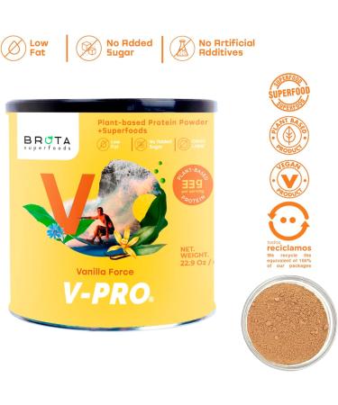 Buy Delicious Vanilla Plant Based Protein Powder - 33g Protein per Serving | Ideal for Athletes & Fitness Enthusiasts - International Shipping Available - Buy Online on GoSupps.com