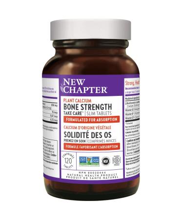 New Chapter Bone Strength Take Care 120 Vegetarian Slim Tablets