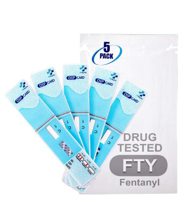 MiCare 5pk - 1-Panel Urine Test Card FTY #MI-WFTY-114 5 Count (Pack of 1)