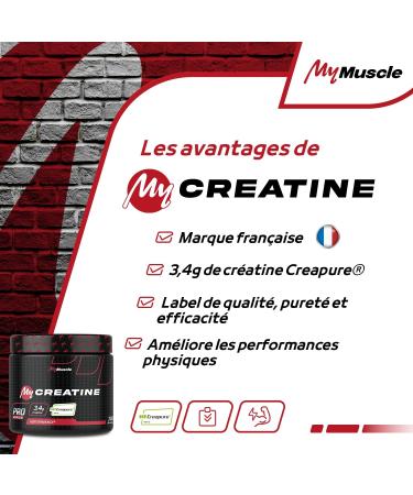 MyMUSCLE - My Creatine Monohydrate Powder Creapure Label - Neutral Flavor 300g - 88 Servings - Buy Online on GoSupps.com