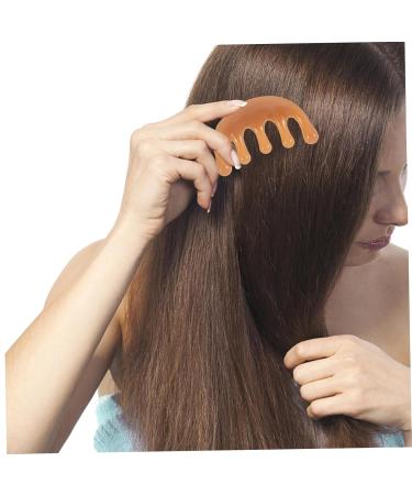 SESESFOUFU Massage Comb - Relaxation Ridge Hair Care & Scalp Massage Comb | 10x6.3cm for Ultimate Relaxation - Buy Online on GoSupps.com