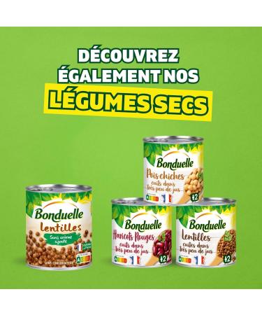  Bonduelle Extra Fine Green Flageolets - 800g - Buy Online on GoSupps.com