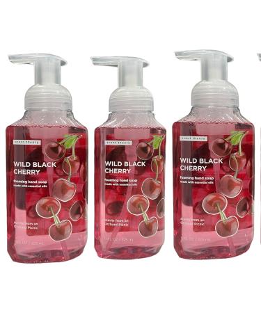 Scent Theory Hand Pump Foaming Soap - 11 oz Essential Oils Pack of 3 - Wild Black Cherry International Shipping Available - Buy Online on GoSupps.com
