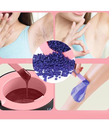 Replacement Wax Warmer Pot - 400ml Heat Resistant Silicone Insert for Home Hair Removal (Pink) - Buy Online on GoSupps.com