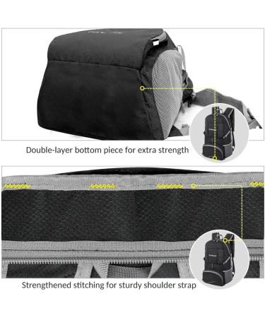 ZOMAKE Lightweight Packable Backpack 35L - Water Resistant Foldable Hiking Daypack - Buy Online on GoSupps.com