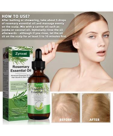 Cyxel Rosemary Oil - Boost Hair Growth Nourish Scalp & Soothing Skin Care for Aromatherapy Massage & Diffusers - Buy Online on GoSupps.com