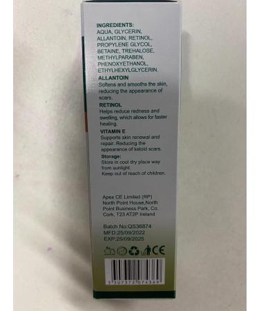 Advanced Silicone Scar Gel - Natural Treatment for Old & New Scars - C-Section Keloid & Tummy Tuck Surgery - 50ML - Buy Online on GoSupps.com