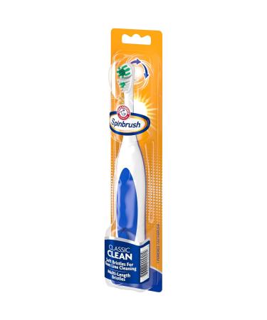Arm & Hammer Spinbrush Classic Clean Powered Toothbrush - 1 Count - Buy Online on GoSupps.com
