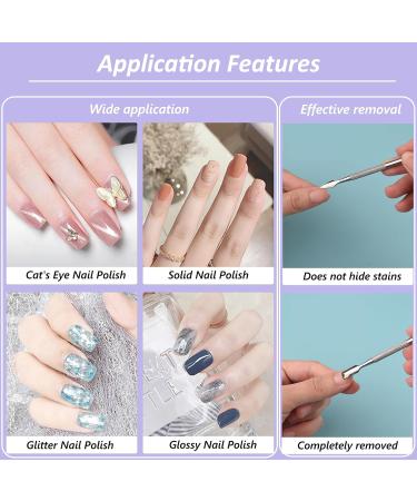 Gel Nail Polish Remover 2x12ml Nail Polish Remover Quick & Easy Remove Nail Varnish Remover Quick Removal No Harm Soaking Or Wrapping No Need For Foil Gel Nail Remover Set - Buy Online on GoSupps.com