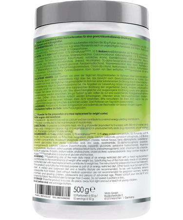Lineavi Activated Food Diet Shake Neutral - 6x500g | Weight Loss Shake | Soy Pea Rice & Whey Protein | Lactose & Gluten-Free Meal Replacement - Buy Online on GoSupps.com