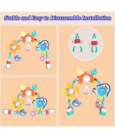 Buy Baby Toys for 0-6 Months: Stroller Play Arch & Sensory Toys - Perfect Christmas & Birthday Gifts for Newborns! - Buy Online on GoSupps.com