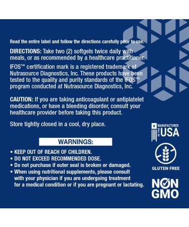 Shop Life Extension Omega Foundations Super Omega-3 - 120 Enteric Coated Softgels for Heart & Brain Health - Buy Online on GoSupps.com