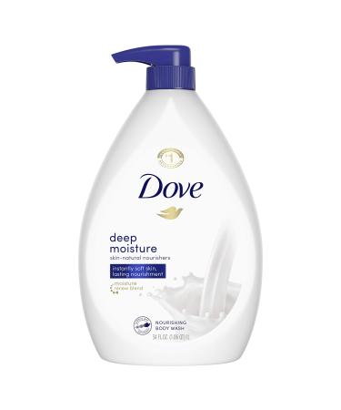 Dove Body Wash Pump For Dry Skin Deep Moisture Sulfate Free Moisturizing Bodywash 34 oz