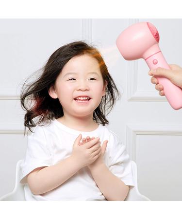 Hair Dryer w/USB Charging Base Cordless Cool & Hot Air Hair Dryer Wireless Hair Dryer Rechargeable Blow Dryer Suitable for Indoor Outdoor Camping Travel Pink