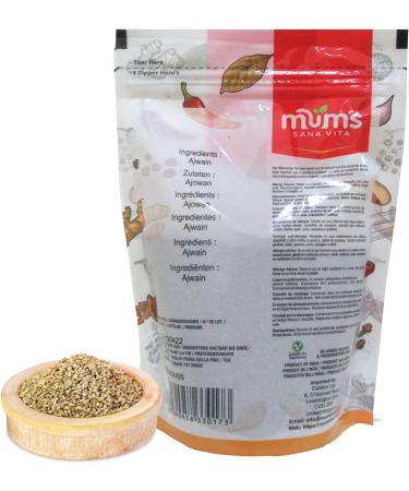Mum's Premium Ajwain Seeds 150g - High Quality Spice for Cooking and Health Benefits - Buy Online on GoSupps.com