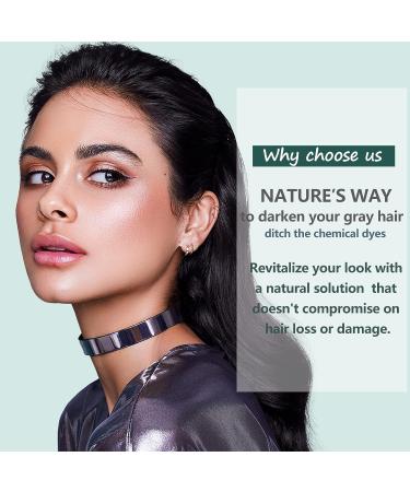 3-in-1 Coconut Hair Color Shampoo for Gray Coverage - Natural Light Brown Hair Dye (16.9 Fl Oz) - Buy Online on GoSupps.com