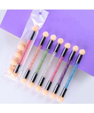 Dual-ended Uv Gel Painting Nail Brush Nail Art Sponge Pen Tool Nail Sponge Double-head Dyed Nail Pen Nail Pen champagne - Buy Online on GoSupps.com
