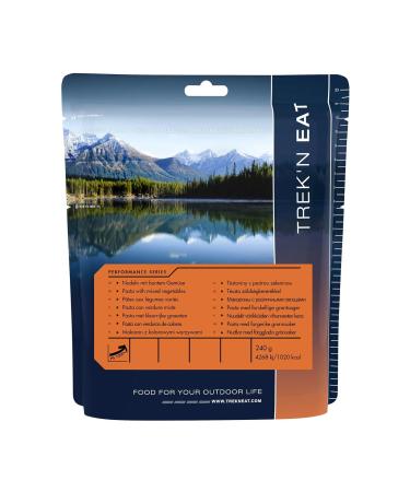 Trek'n Eat TrekN Eat Pasta with Colorful Vegetables PS1000+ Your highcalorie outdoor meal 1000+ kcal for trekking expeditions and emergency supplies