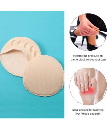 Women's Honeycomb Fabric Forefoot Pads - 5 Pairs for High Heels, Non-Slip Toe Socks with Ball of Foot Cushion - Buy Online on GoSupps.com