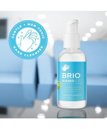 BRIOTECH BrioCare Hand Gel - Non-Drying HOCl Hydrogel Hand Cleanse (2 Fl Oz) - Buy Online on GoSupps.com