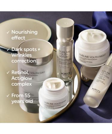 KIKO Milano Sublime Youth Intensive Night Serum | Corrective Face Serum For Blemishes And Wrinkles - Buy Online on GoSupps.com