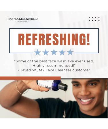 Evan Alexander Grooming MY Face Cleanser 4 oz - Gentle Effective Skincare for All Skin Types - International Shipping Available - Buy Online on GoSupps.com
