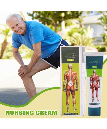 Pruojhw Knee cream muscle massage cream 100 g soothing nongreasy body care for legs back shoulders daily use work home on the go training - Buy Online on GoSupps.com