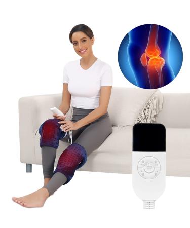 Knee Heating Pad  2 Pcs Hands-Free Heated Knee Heating Pad for Knee  86  158  Adjustable Temp  30/60/90min Auto-Off  Fast Heating Electric Heat Pad for Knee Pain Relief  Joint Pain Relief  Arthritis