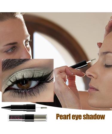  G n rique Narcescent Glitter Eyeliner - Dual Head Black Eyeliner Easy to Smudge Waterproof Combination Makeup Long-Lasting Shiny Eye Makeup Beauty Makeup for a - Buy Online on GoSupps.com