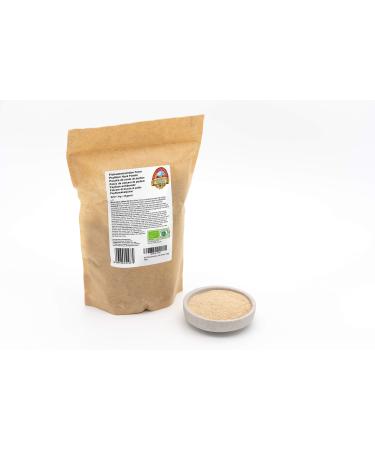 Organic Psyllium Husk Powder 1kg 99% + Purity No additives - Vegan Raw-Food