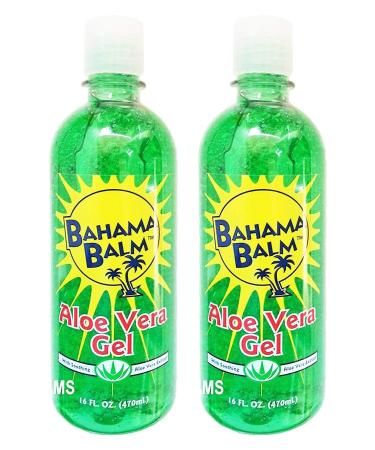 Bahama Balm 16oz Aloe Vera Gel After Sun Skin Care (2 Pack) - Buy Online on GoSupps.com