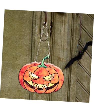 Uonlytech Signs Halloween Decorations Pumpkin Decoration Pumpkin Sign Hanging Pumpkin Decorate Hummingbird - Buy Online on GoSupps.com