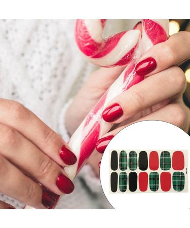 dijiusidy Nail Art Stickers Self-Adhesive Fingernail Decal with Strap Glue DIY Art Decor Full Cover Manicure Kits for Women Girls YMX199 - Buy Online on GoSupps.com