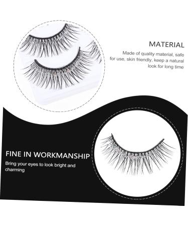 minkissy 10 Pairs Eyelashes False Lashes Multi-layer Lashes Fluffy Eyeslash Fake Eyelash Artificial Eyelash Fake Lash Fake Natural Lash Simulation Eyelash Fluffy Eyelash Dense Fiber - Buy Online on GoSupps.com