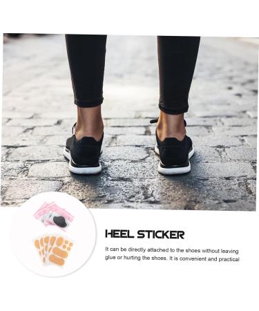 FRCOLOR 15pcs Anti-Wear High Heel Stickers - Invisible Shoe Pads & Protective Patches for Comfort | Durable Heel Insoles in Assorted Colors - Buy Online on GoSupps.com