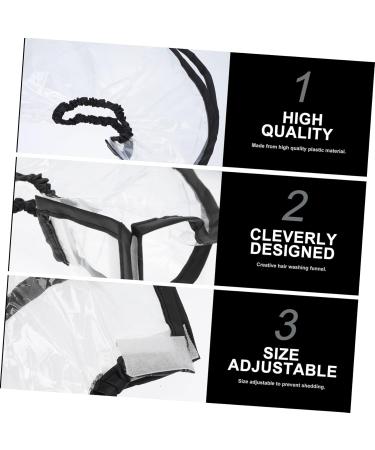 Beavorty 6 Pcs Shampoo Funnel Specialty Tools Hair Cape Hair Styling Tools Hair Dyeing Funnel Hair Washing Caps for Elderly Adjustable Hair Washing Apron Hairdressing Tool Hairdressing Cape 57x25cmx3pcs Assorted Colorx3pcs - Buy Online on GoSupps.com