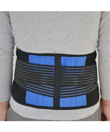 Nezih L-6XL Waist Back Holder Support Belt - Back Pain Relief & Lumbar Spine Decompression | Post-Operative Massage Schehrrtel - Buy Online on GoSupps.com