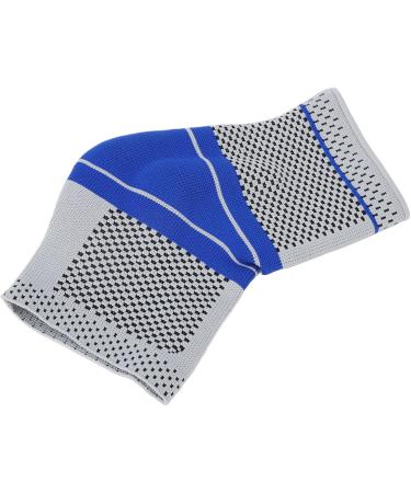 Adjustable Sports Ankle Brace - Breathable Silicone Ankle Sleeve Support for Sprains Strains & Plantar Fasciitis - Men & Women (M - Buy Online on GoSupps.com