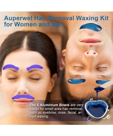 ANREACHO Waxing Kit for Women - Wax Warmer with Aloe Formula for Coarse Hair Removal - Hard Stripless Wax Beads for Bikini, Legs, Face, and Underarm - Buy Online on GoSupps.com