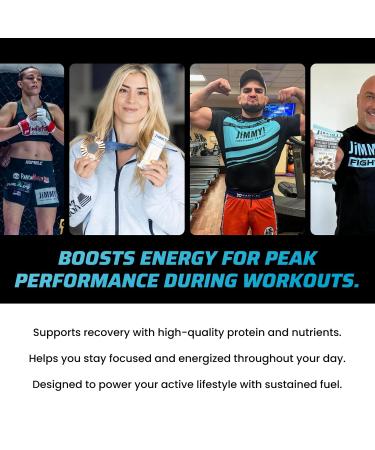 JiMMYBAR! Chocolate Peanut Butter Protein Bars 18g Protein Bar 6g Low Sugar - 12 Count - 58g Health Bars - Functional Snack with Real Peanuts & Hand-Drizzled Chocolate - Buy Online on GoSupps.com