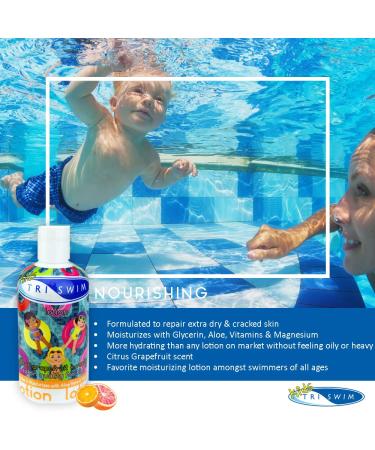 TRISWIM Kids Scented Body Lotion | Chlorine Removal Moisturizer with Aloe Vera - Buy Online on GoSupps.com